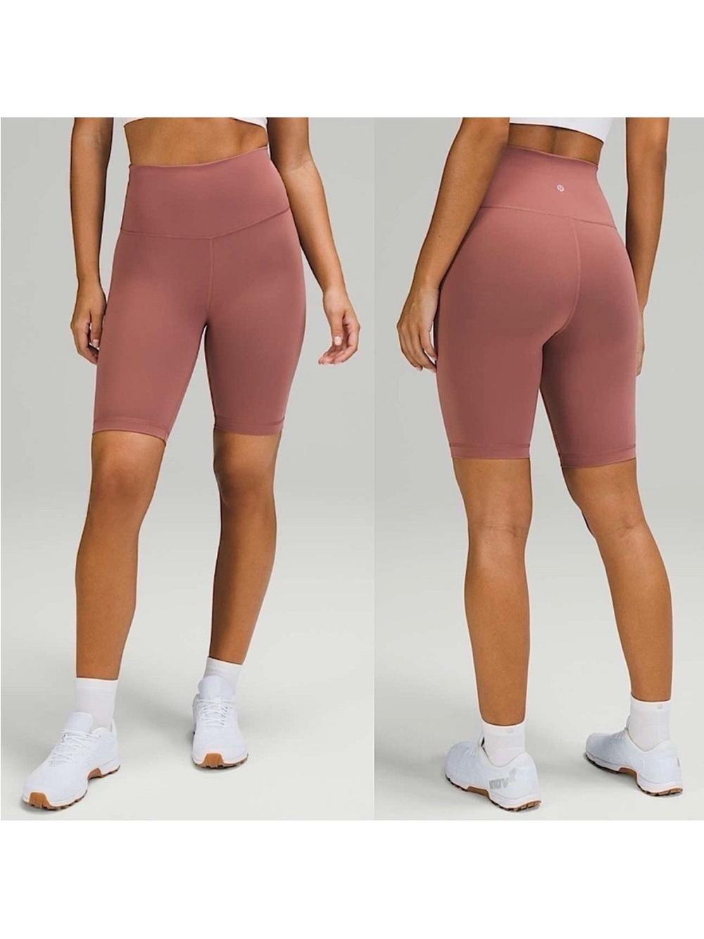 Lululemon Wunder Train High Rise Activewear Athletic Short 8" / Spiced Chai
